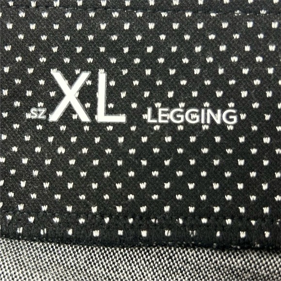 LOFT Women's XL Black and White Polka Dot Jegging Pants Stretchy Pull On - Picture 5 of 8